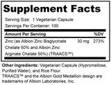 Zinc Complex 30mg -Most absorbable form of zinc available